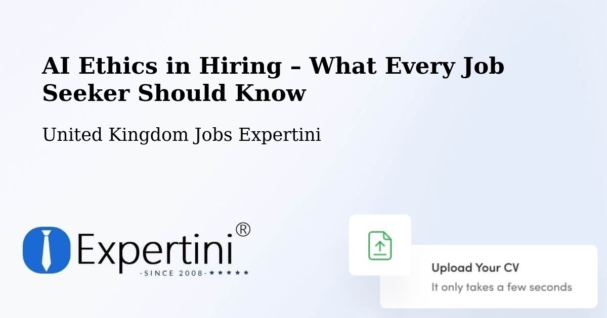 AI Ethics in Recruitment & Hiring – Templepatrick - Templepatrick, United Kingdom Jobs Expertini